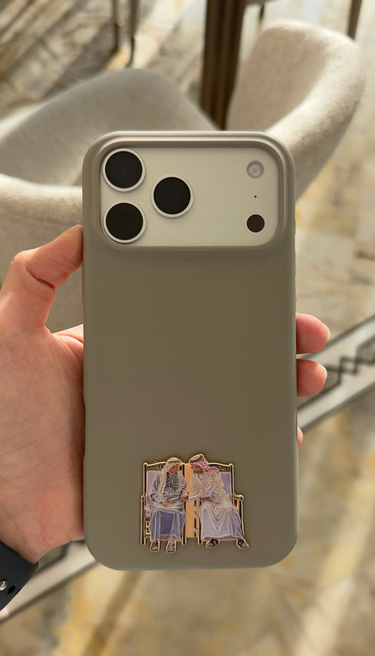 pin/sticker بروش/استكر الشيخ حميد بن راشد والشيخ عمار بن حميد
