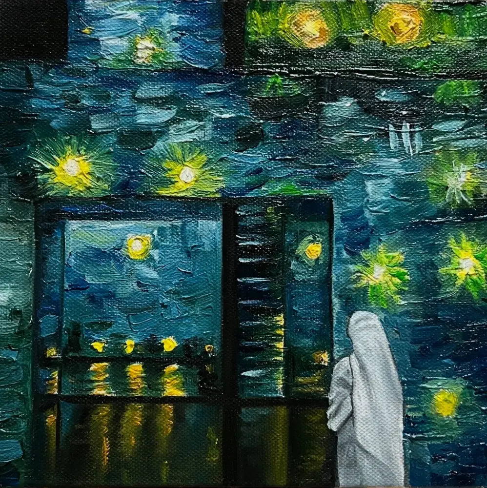 Custom Painting 20x20cm لوحه خاصه