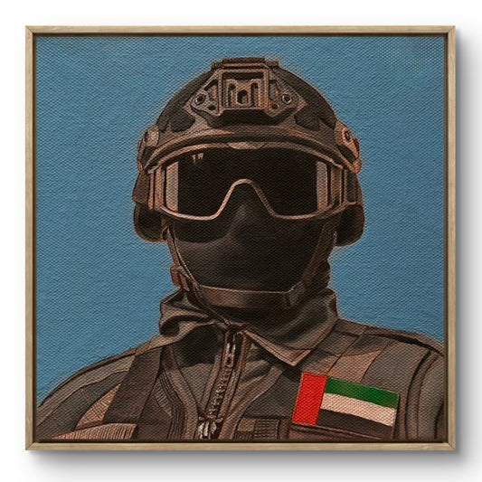 Canvas Print  - 1 لوحة درع الوطن