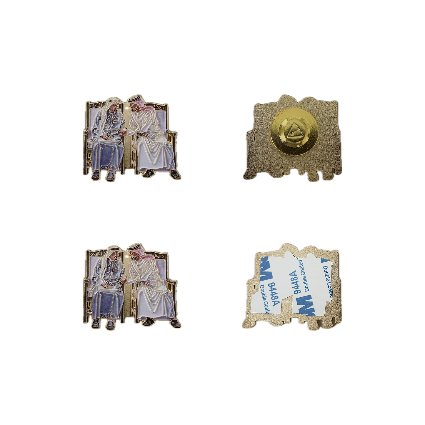 pin/sticker بروش/استكر الشيخ حميد بن راشد والشيخ عمار بن حميد