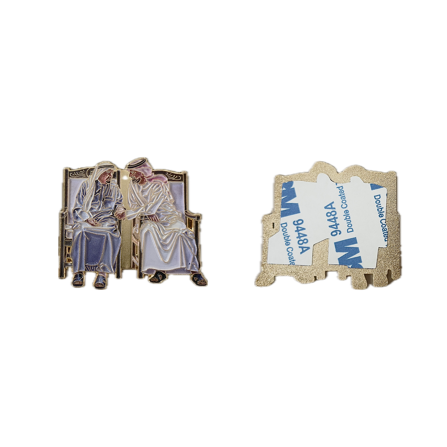 pin/sticker بروش/استكر الشيخ حميد بن راشد والشيخ عمار بن حميد
