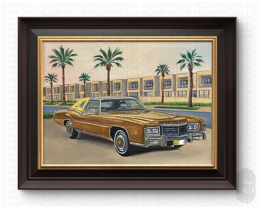 Custom Painting 40x50cm لوحه خاصه